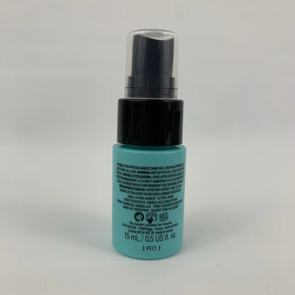 Benefit The POREfessional Super Setter Setting Spray Travel Size 15ml 0.5oz NOB